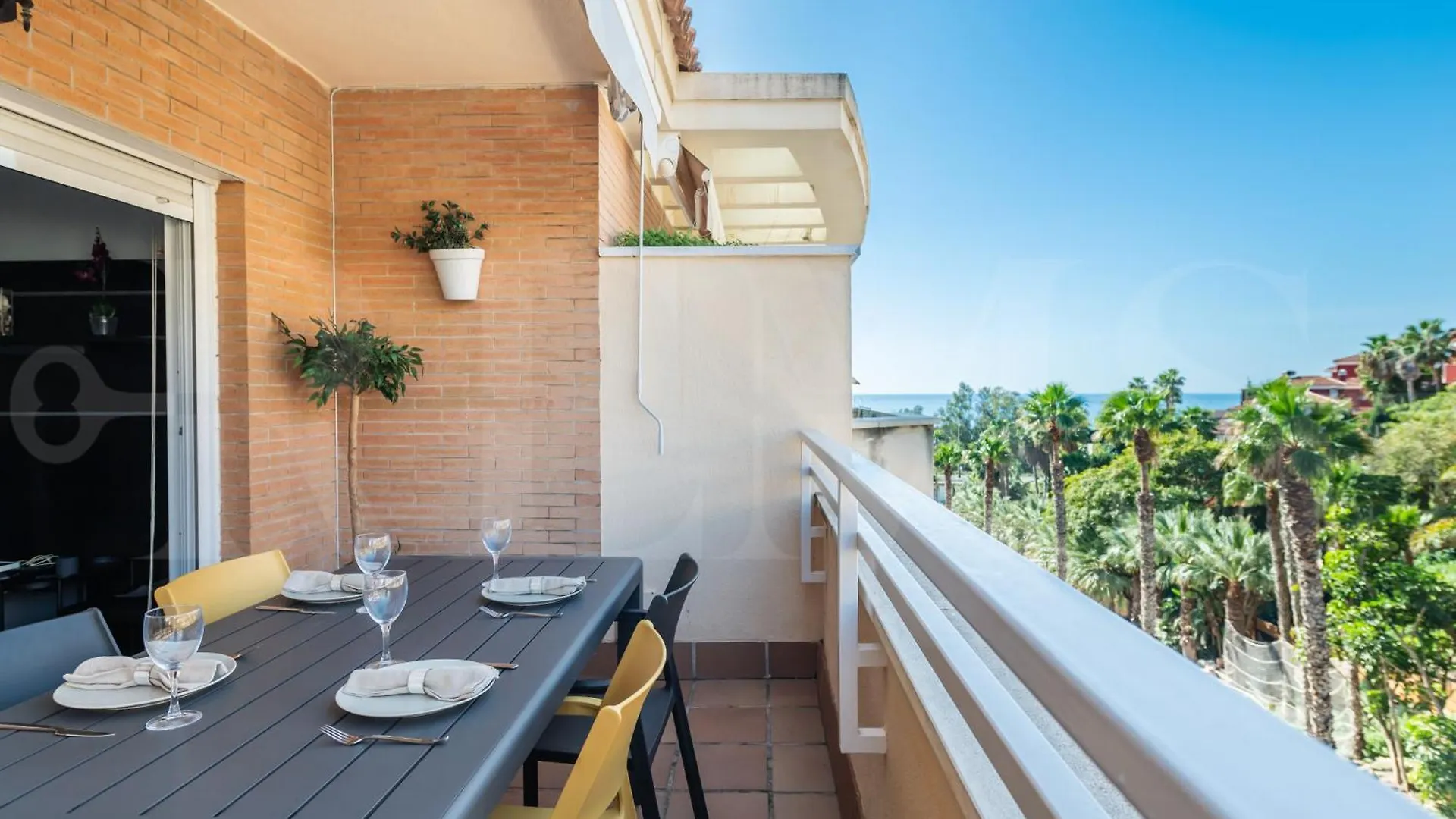 Apartment Seaside Stay With Large Terrace, Pool & Parking Rems Benalmadena Spain